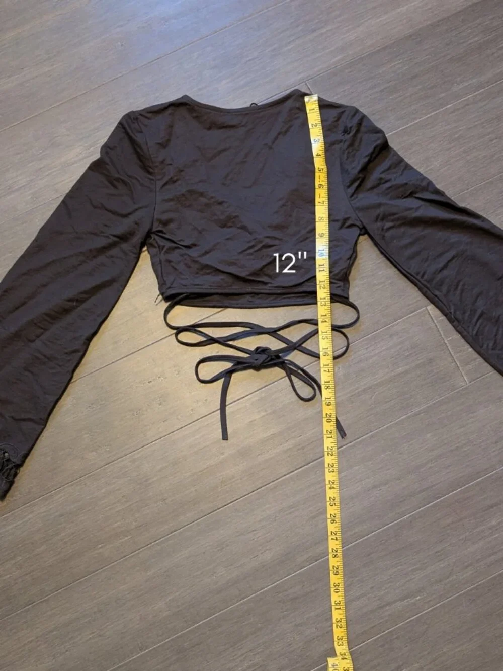 Zara brown wrap